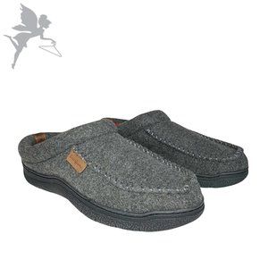 NWT MENS' DEARFOAMS Fabric Slippers